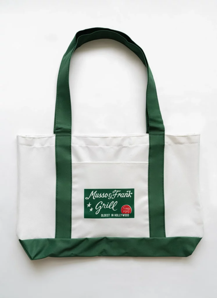 musso and frank reusable bag