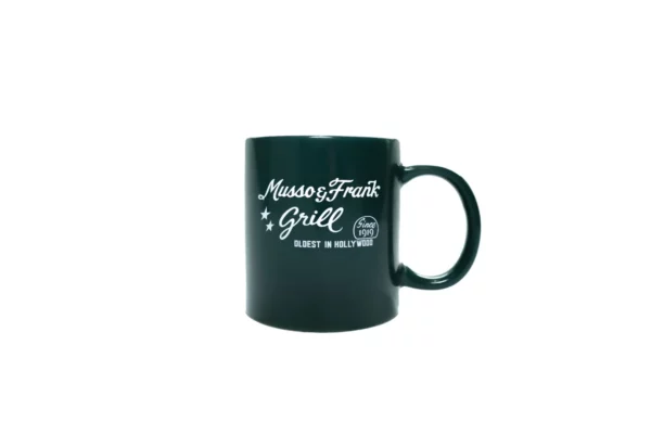 musso and frank green mug